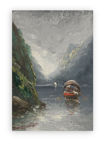 ANTON BRIOSCHI (1855-1920) - Senza Titolo