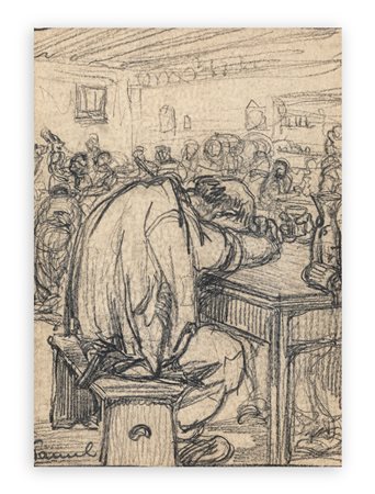 DANIELE FONTANA (1900-1984) - Senza Titolo