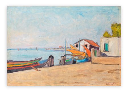 FEDERICO CHIARA (1894-1980) - Chioggia sottomarina