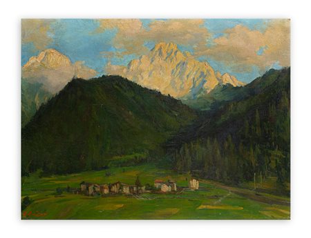 GIUSEPPE GAUDENZI (1865-1941) - Senza Titolo