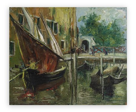 ERMENEGILDO AGAZZI (1866-1945) - Senza Titolo