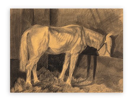 GIOVANNI MALESCI (1884-1969) - Senza Titolo, 1916