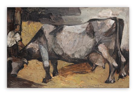 GIULIANO RUFFINI (1921-2011) - Senza Titolo, 1955