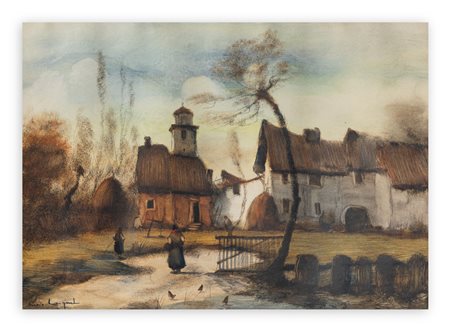 LUCIO CARGNEL (1903-1998) - Senza Titolo