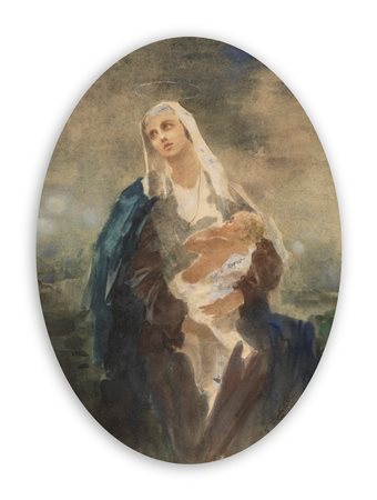 LUDOVICO ZAMBELETTI (1881-1966) - Senza Titolo