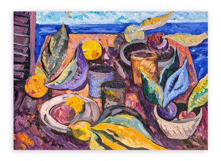 SAVERIO TERRUSO (1939-2003) - Natura Morta