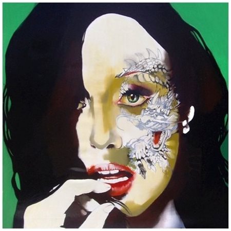 CLEONICE GIOIA (1976) Green 2011 Olio su tela 100 x 100. Firma, data e titolo...