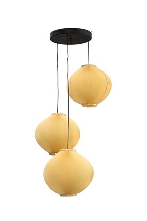 PRODUZIONE ITALIANA Lampada a sospensione con elementi sferici pendenti in...