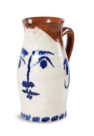 PICASSO PABLO Donna Chignon Brocca in ceramica Madoura Ed. Picasso esemplare...