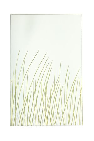 CRISTAL ART Specchio con cornice in vetro inciso e specchiato. Prod. Cristal...