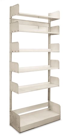 UFFICIO TECNICO LIPS VAGO Congresso Coppia di librerie in metallo verniciato...