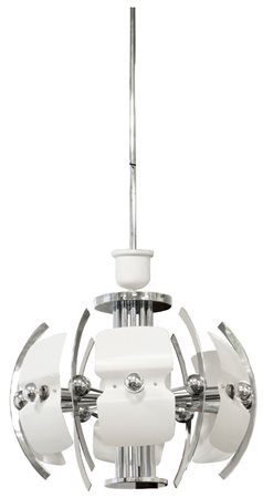 THOMAS INDUSTRIES Lampada a sospensione a sei luci con struttura in metallo...