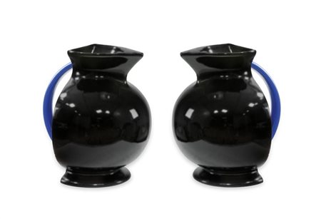 ZANINI MARCO Sophia Coppia di brocche in ceramica. Prod. Bitossi, Holliwood...