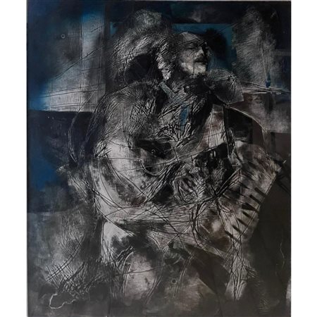 Livio Conta, In ricordo di Arturo Benedetti Michelangeli, cm 92x108. In...