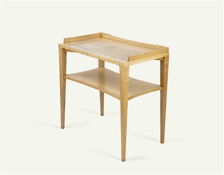  
Tavolino con due ripiani 1950s
Legno 60 x 60 x 35 cm