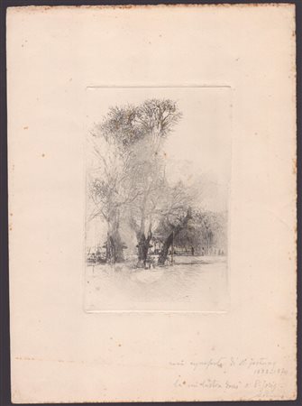 MARIANO FORTUNY Y MADRAZO (Granada, 1871 - Venezia, 1949) Villa Borghese...