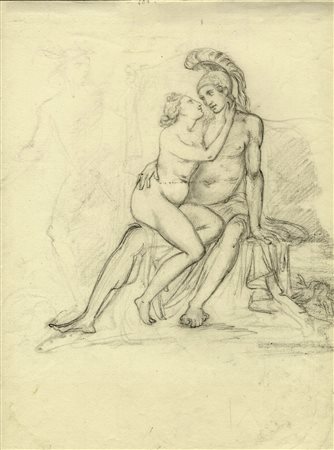 Autori vari, Quattro disegni varie epoche. XVIII-XIX secolo. Tecniche (matita...