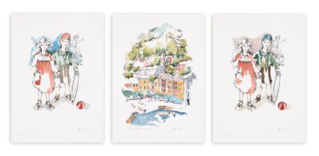 ANONIMO - Lotto unico composto da 3 opere