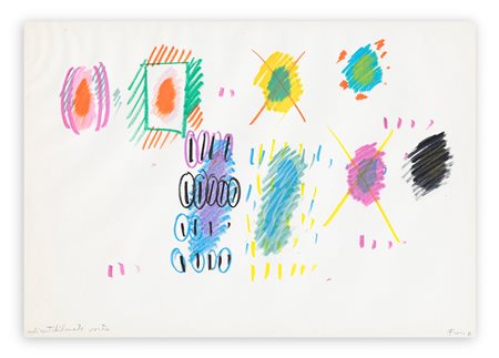 ENNIO FINZI (1931 - 2024) - Senza Titolo, 1981