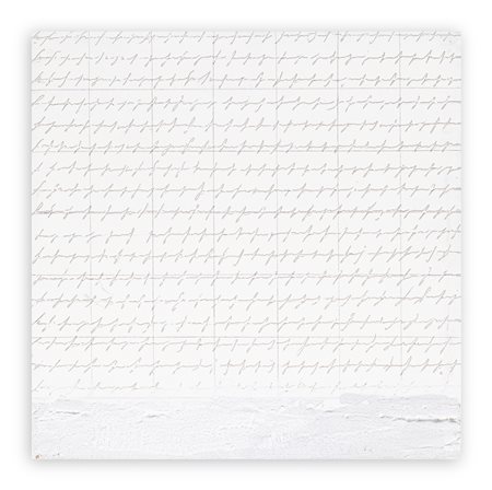ALFREDO RAPETTI (1961) - Scrittura bianca, 2010