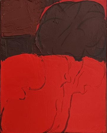 Alfredo Chighine, Testa - Rosso, 1972
