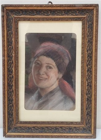 Pittore della prima metà del XX secolo. Ritratto di ragazza.