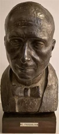 Enzo Pasqualini (Bologna, 1916 - Bologna, 1998). Busto maschile.