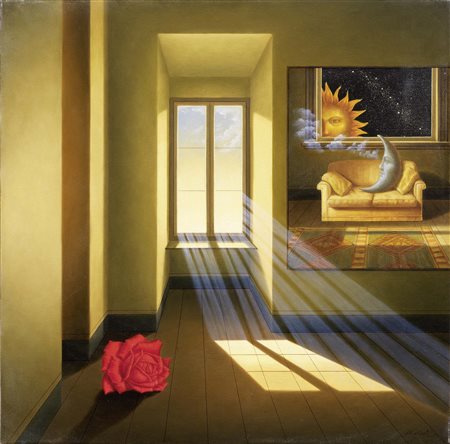 Antonio Nunziante Napoli 1956 La luce del mattino, 2005 Olio su tela, cm....