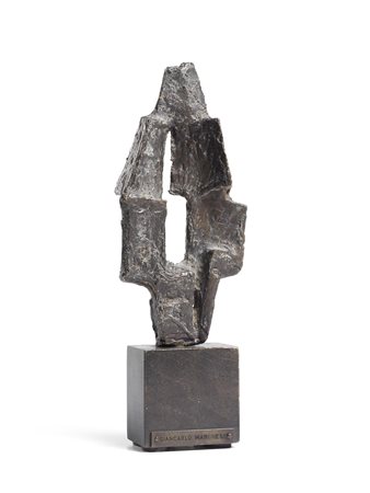 Giancarlo Marchese Parma 1931 Senza titolo Scultura in bronzo, cm. 20 h....