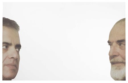 Michelangelo Pistoletto Biella 1933 S.P. , 2009 Serigrafia su lastra in...