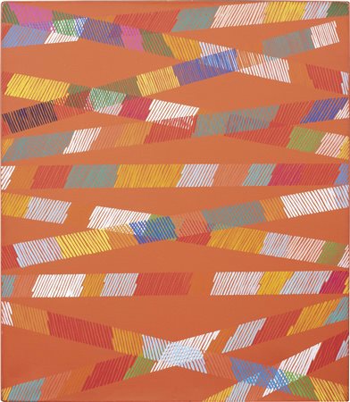 Piero Dorazio Roma 1927 - Todi (Pg) 2005 Tarirape III, 1985 Olio su tela, cm....