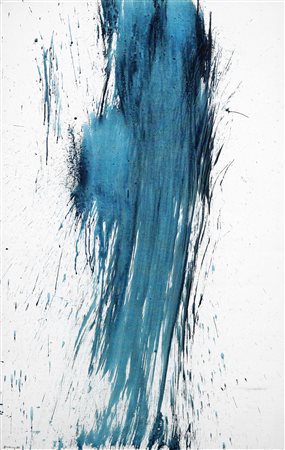 Hans Hartung Lipsia 1904 - Antibes 1989 T 1986-H15, 1986 Acrilico su tela,...
