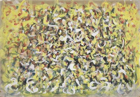 Tancredi Feltre (Bl) 1927 - Roma 1964 Composizione, 1954 Olio su cartone, cm....