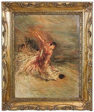 Da Giovanni Boldini

"La ballerina" 
olio su tela (cm 47x38)
in cornice (difett