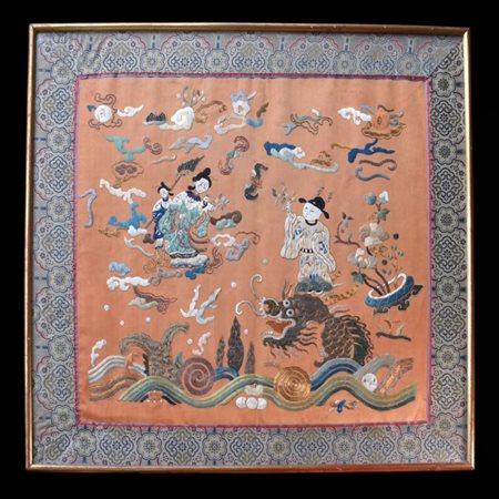 A Chinese embroidery