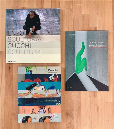 ENZO CUCCHI - Lotto unico di 3 cataloghi