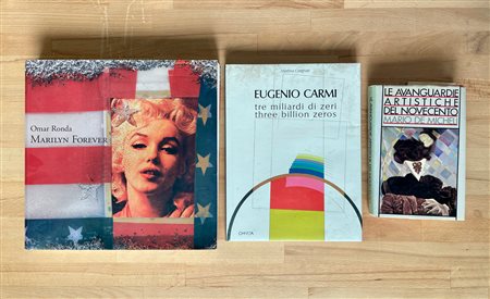 ARTE ITALIANA CONTEMPORANEA E DEL DOPOGUERRA - Lotto unico di 3 cataloghi