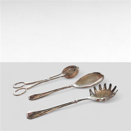 Tre posate da servizio in sheffield