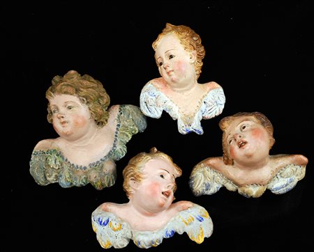 Gruppo di quattro cherubini