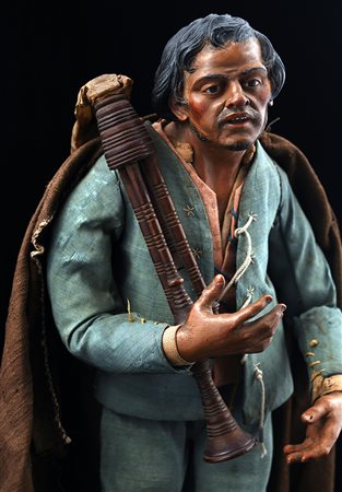 Zampognaro Cerchia di F. Cappiello