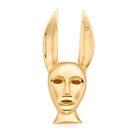  
Spilla Mimmo Paladino per Cleto Munari 
 