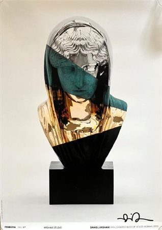 ARSHAM DANIEL Stati Uniti 1980 "Amalgamized bust of veiled woman"