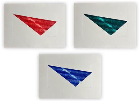 PAOLO D'ORAZIO (1944-2022) - Lotto unico composto da 3 opere grafiche
