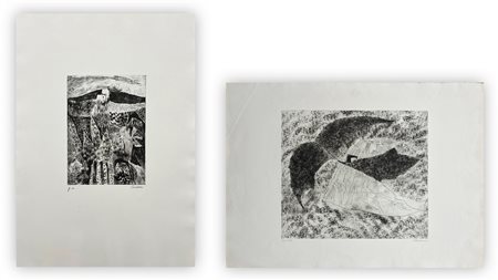 ENRICO PAULUCCI (1901-1999) - Lotto unico composto da 2 opere grafiche