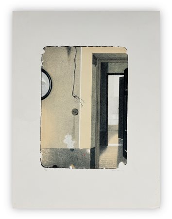 GIANFRANCO FERRONI (1927-2001) - Le stanze abbandonate, 1974