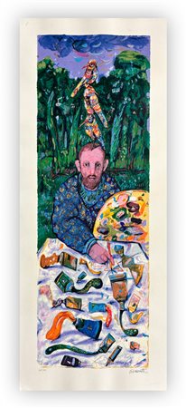 ANTONIO POSSENTI (1933-2016) - Un pittore nel bosco