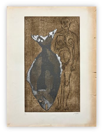 NINO LONGOBARDI (1953) - Senza Titolo