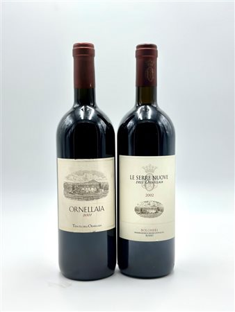  
Tenuta dell'Ornellaia, Ornellaia - Ornellaia, Le Serre Nuove 2001-2002
Italia-Toscana 0,75