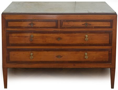  
Commode e comodino  fine del XVIII scolo
 