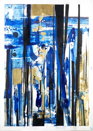 DONATELLI ROBERTO (n. 1953) - TRASPARENTE VERTICALE.